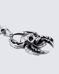 Spider Skull Necklace