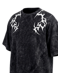 Vintage Washed Tribal Print T-Shirt
