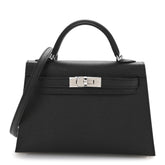 Epsom Mini Kelly Sellier 20 Black