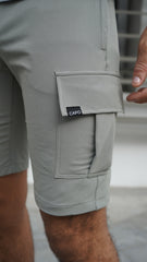 Capo UTILITY Cargo Short - Light Grey