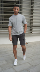 Capo UTILITY Cargo Short - Charcoal