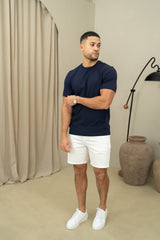 Capo Chino Side Adjuster Shorts - White