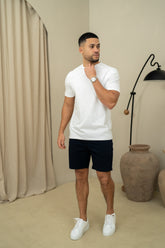 Capo Chino Side Adjuster Shorts - Navy