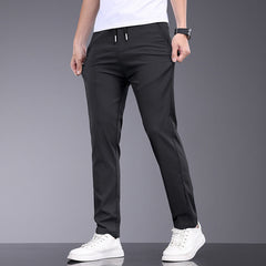 Jason Casual Drawstring Long Pants