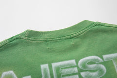 Majestik “Badnews / Own The Field” Vintage Wash Tee(Green)
