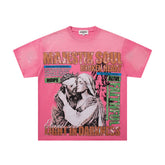Majestik “Soul & Light in Darkness” Vintage Tee(Pink)