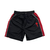 American High Street Trapstar Summer 3D Embroidery Casual Loose Color blocked Trendy Shorts Sport Couple Same Style (1)