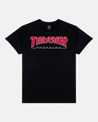 OUTLINED - TSHIRT - BLACK