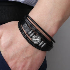 Vegvisir Viking Compass Bracelet