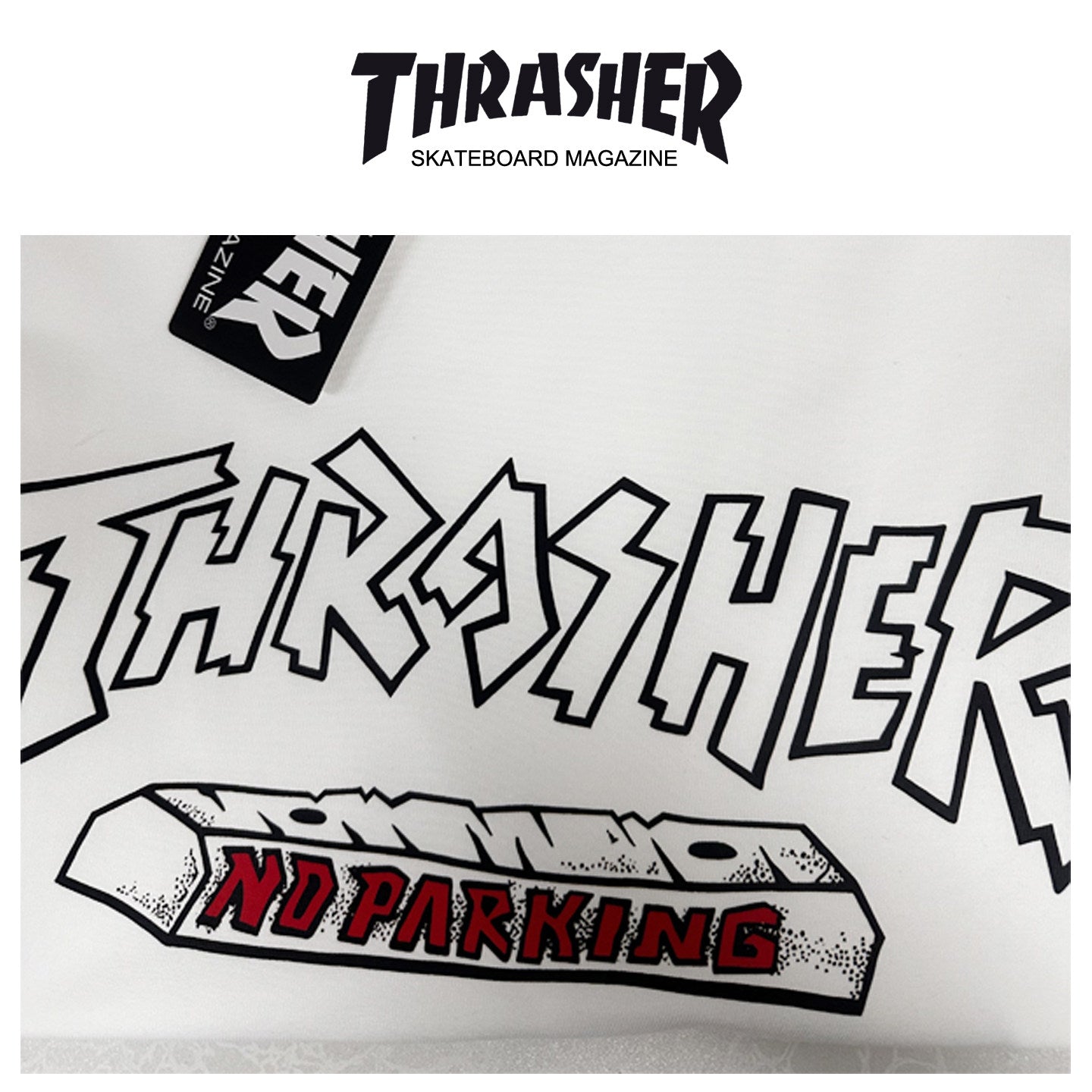Thrasher Magazine Splatter Logo Loose Casual Summer T-Shirt - Unisex Streetwear.