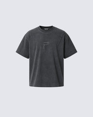 Vintage Distressed Wash Graphic Stitch T-Shirt