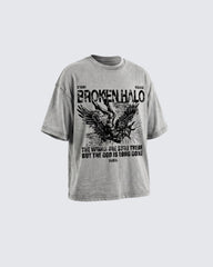 American Washed Graphic Oversized T-Shirt