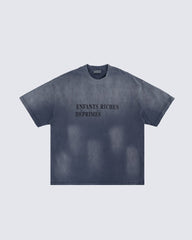 Distressed Gradient Vintage Short Sleeve T-shirt