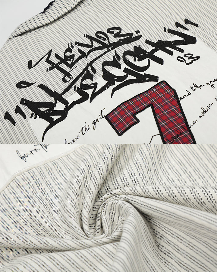 Y2K Embroidered Patch Print Turn-Down Short Sleeve Shirt