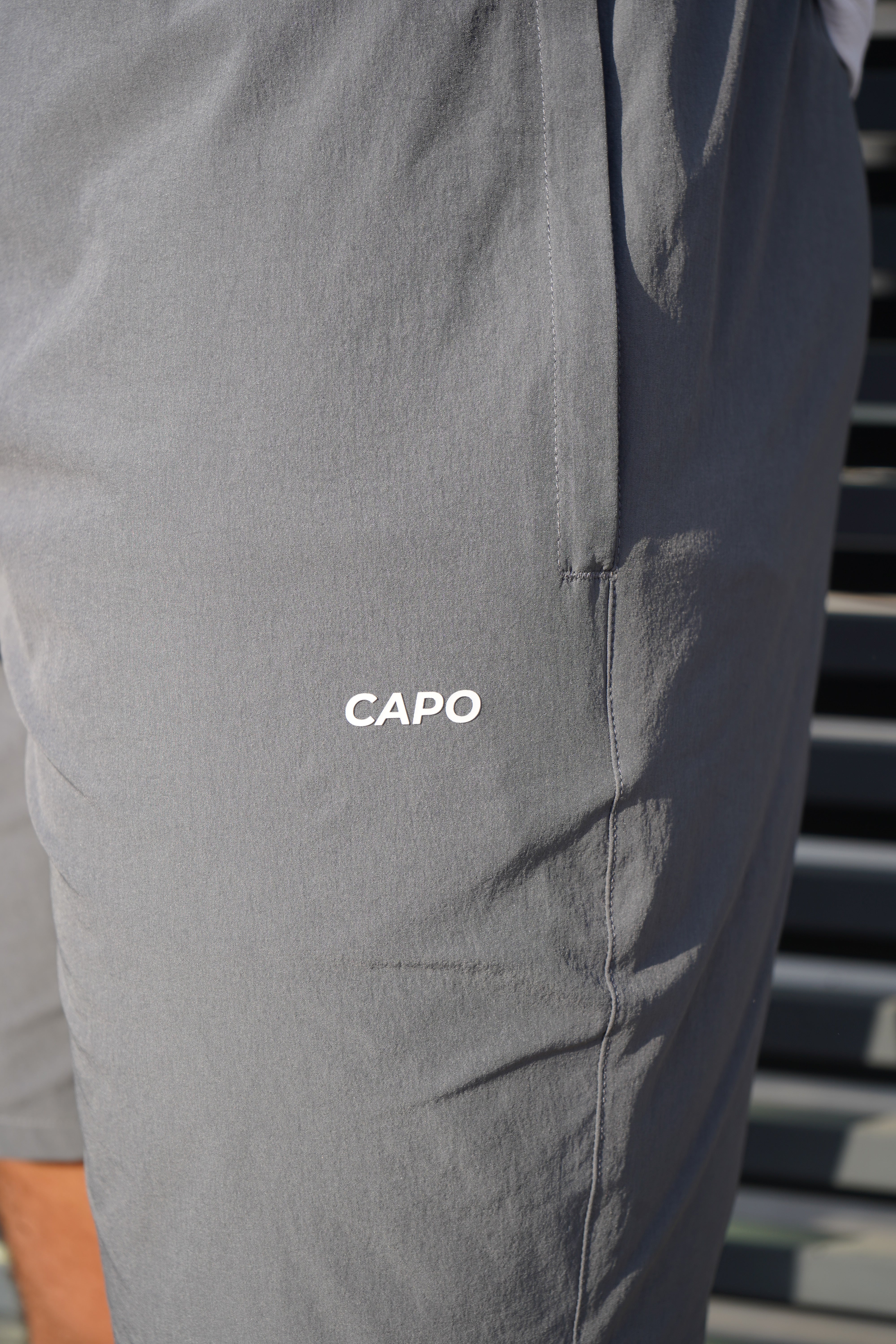 Capo Everyday Track Short - Charcoal