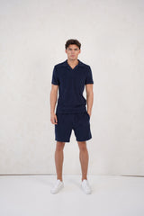 Capo Towelling Shorts - Navy