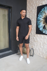 Capo Aztec Revere Shorts - Black