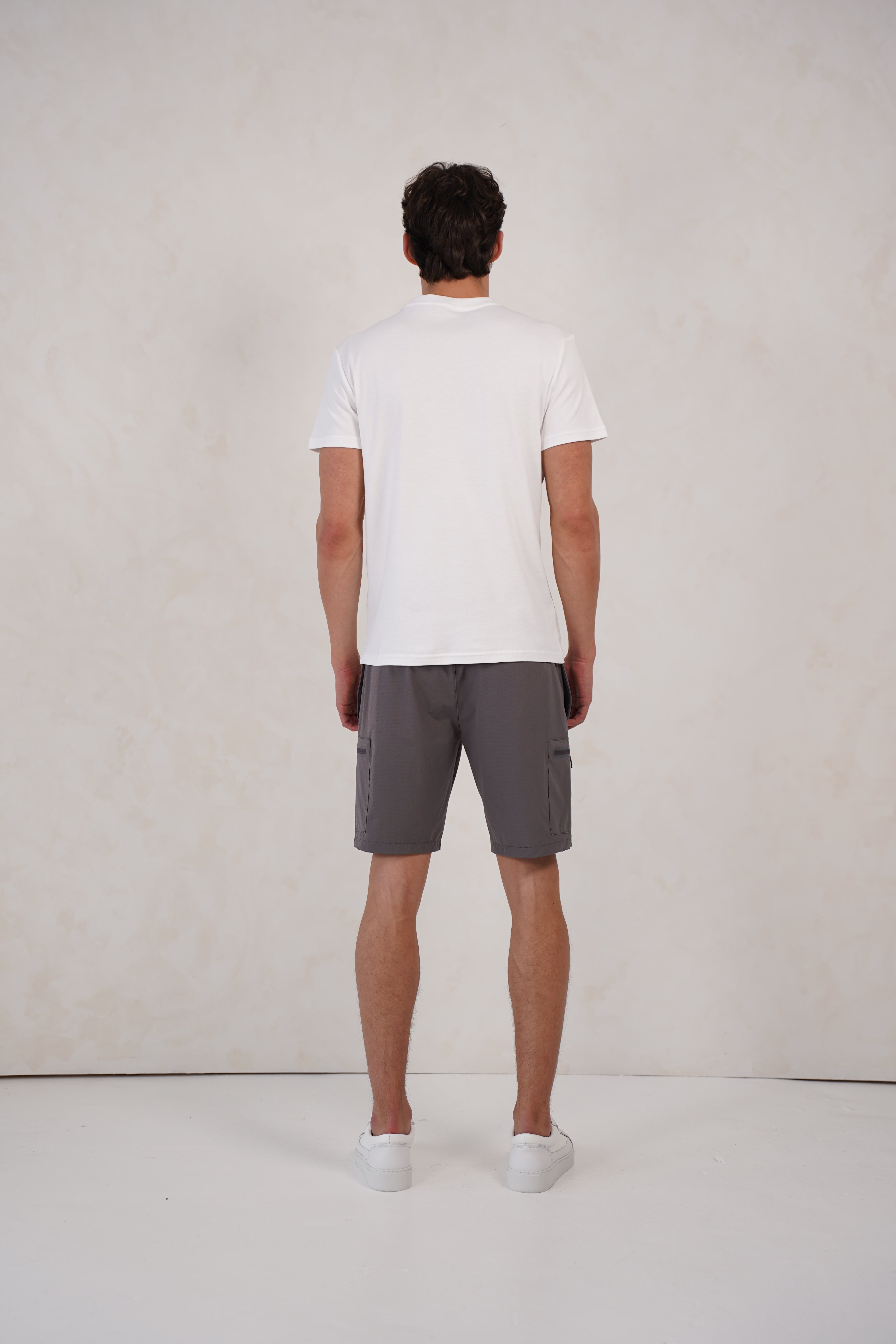 Capo Utility Tech Cargo Short - Charcoal