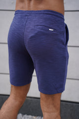 Capo Jersey Slub Shorts - Navy