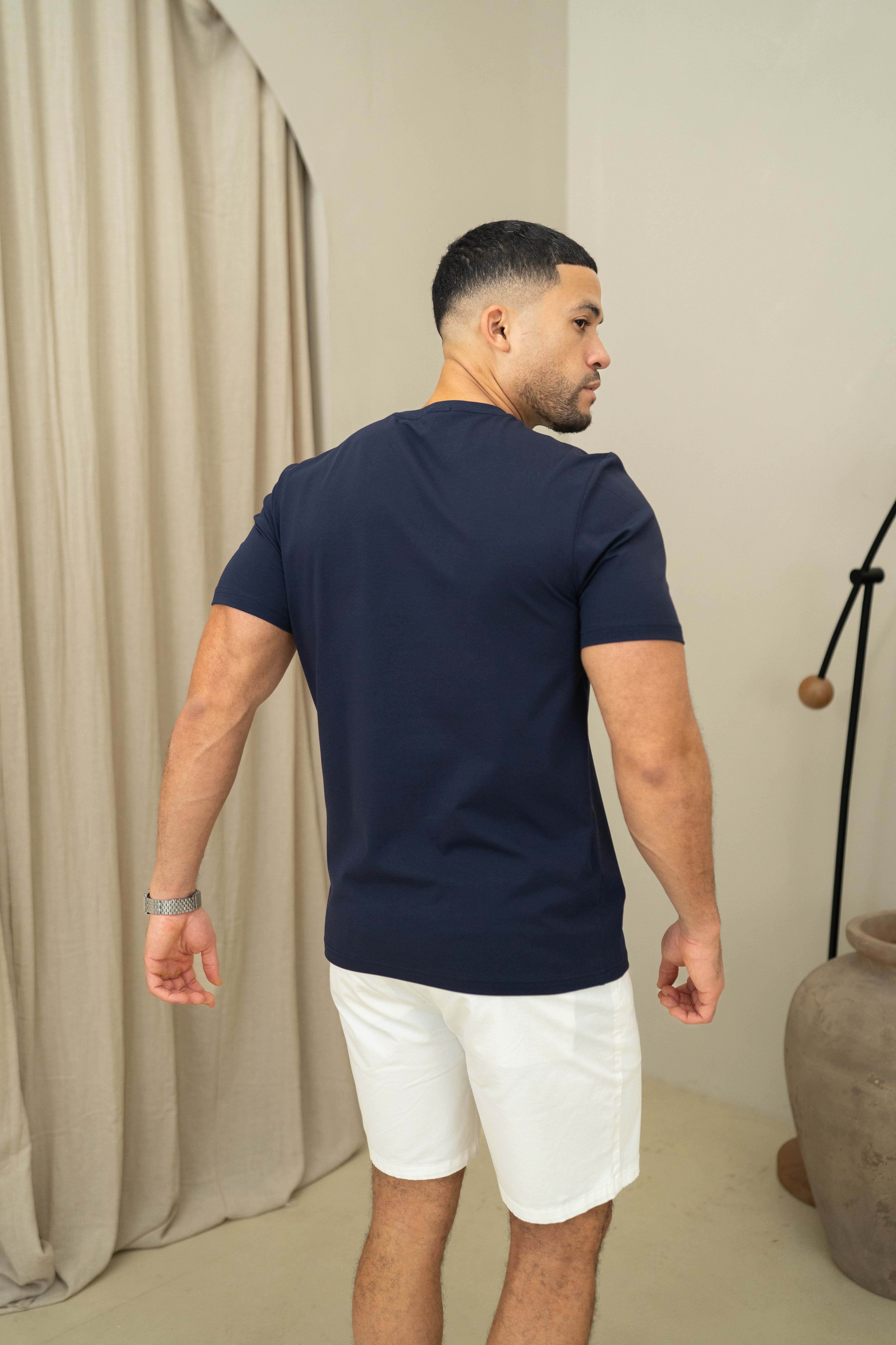 Capo Chino Side Adjuster Shorts - White