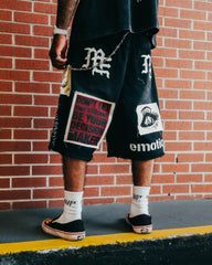 Mixed Emotions　Black “Chaos” Carpenter Shorts