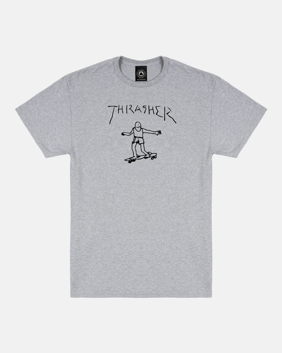 GONZ T-SHIRT - GREY/BLACK