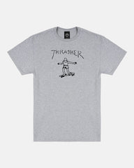 GONZ T-SHIRT - GREY/BLACK