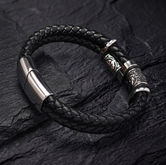 Celtic Knot & Vegvisir Dual Bracelet