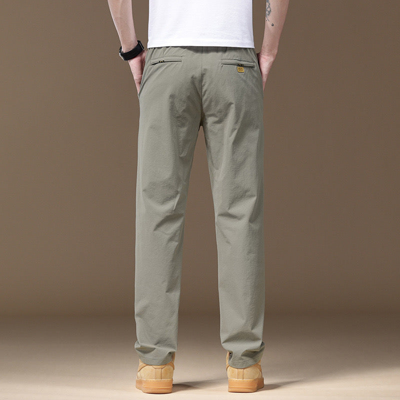 Leo Casual Drawstring Long Pants
