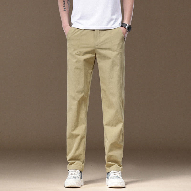 Leo Casual Drawstring Long Pants