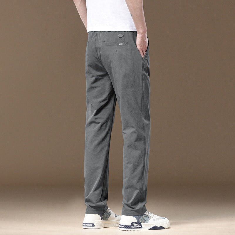 Leo Casual Drawstring Long Pants