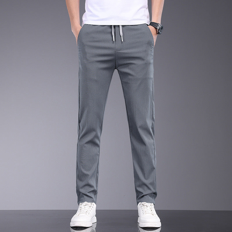 Jason Casual Drawstring Long Pants