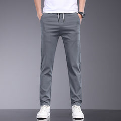 Jason Casual Drawstring Long Pants