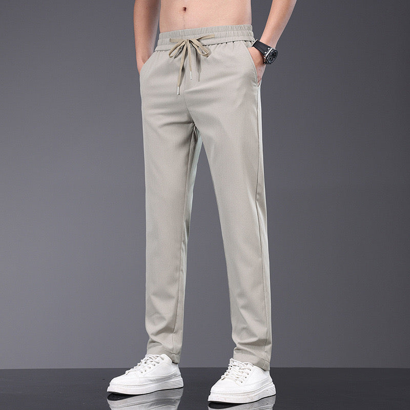Jason Casual Drawstring Long Pants