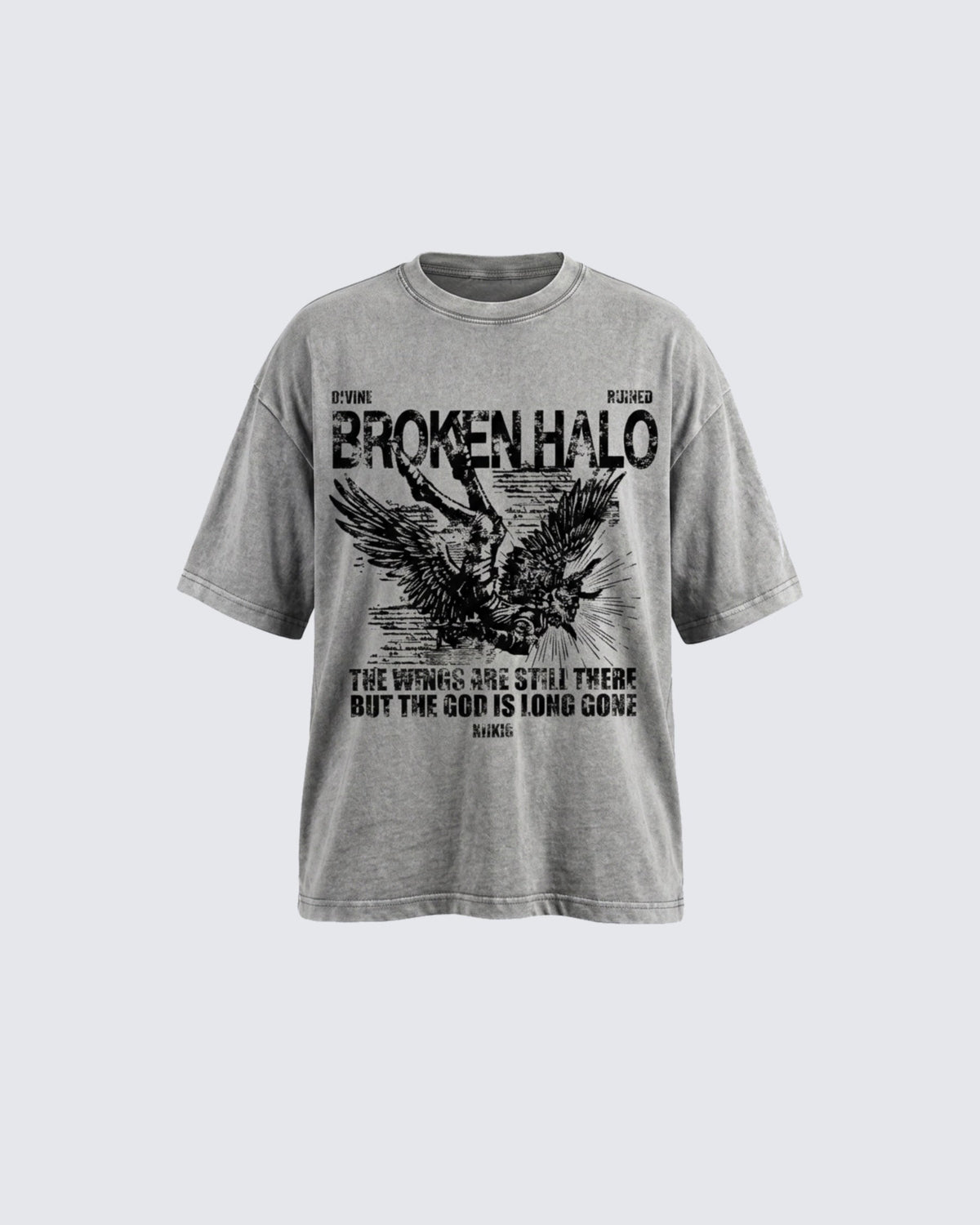 American Washed Graphic Oversized T-Shirt