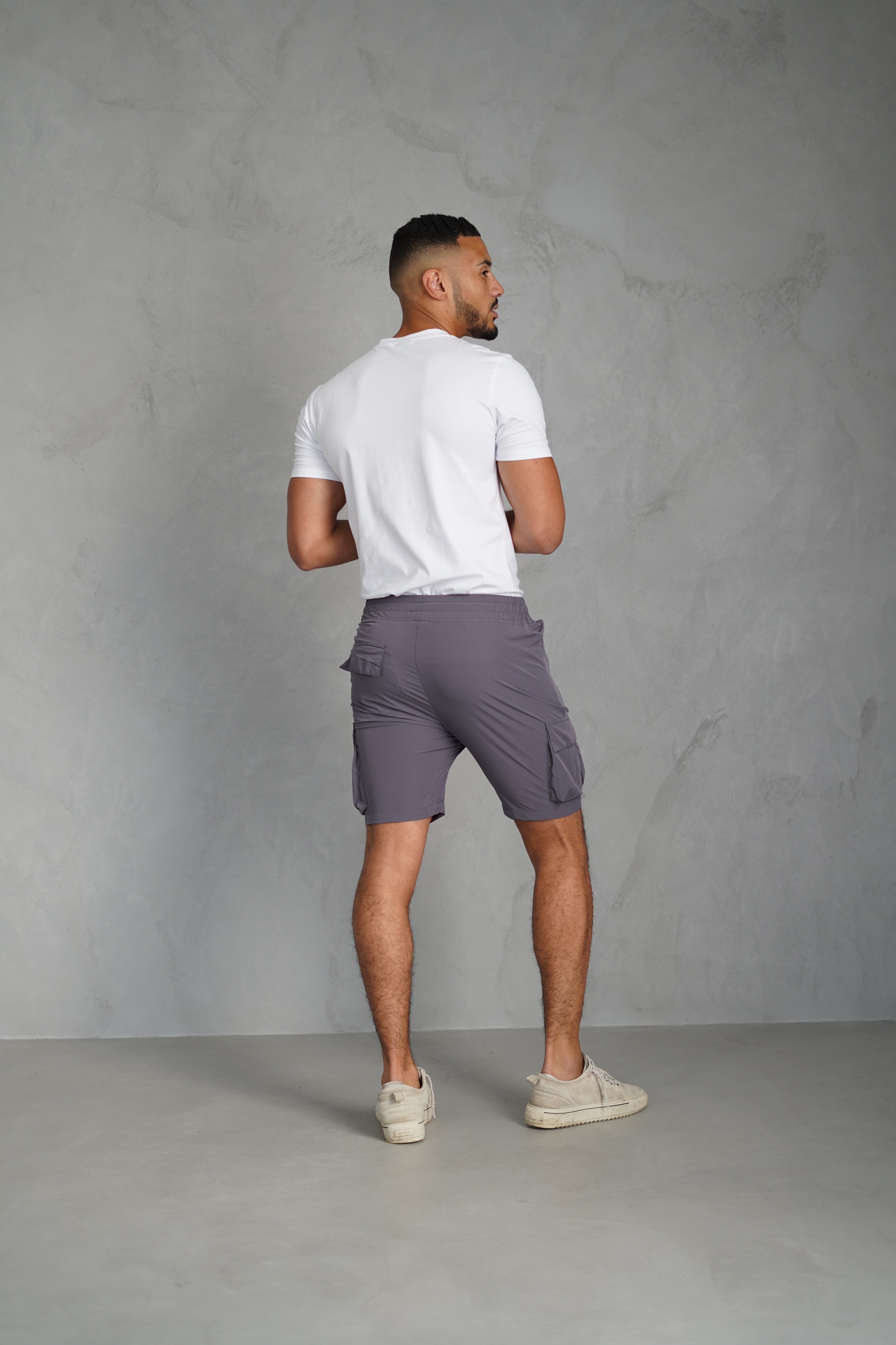 Capo LIGHTWEIGHT Cargo Short - Dark Grey
