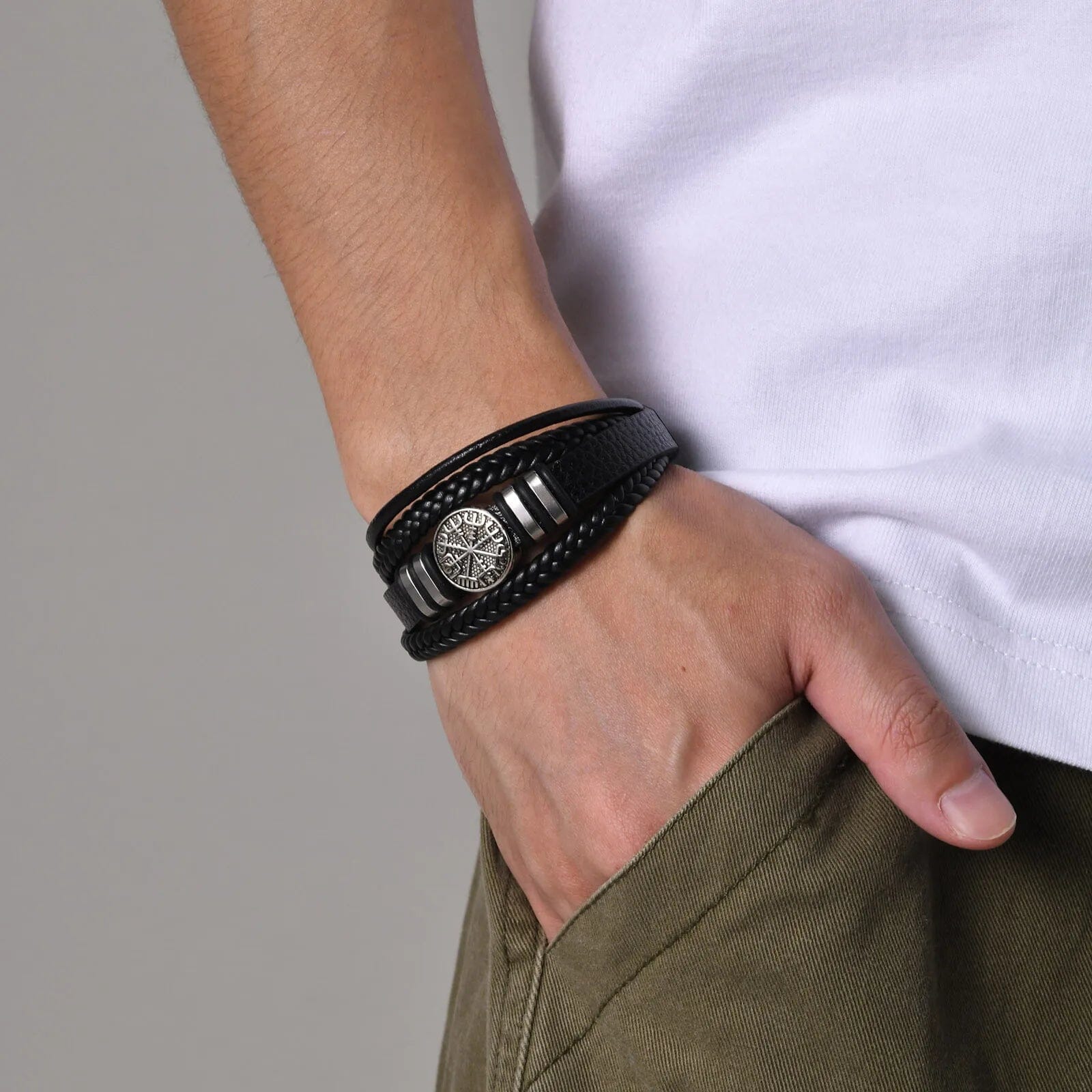Vegvisir Viking Compass Bracelet
